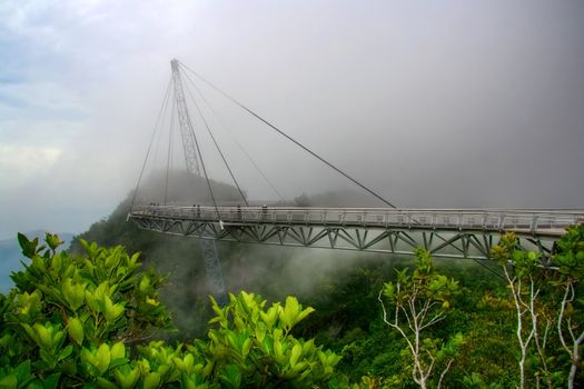 Bridge at Langkawi viewpoint (cable car viewpoint), Malaysia