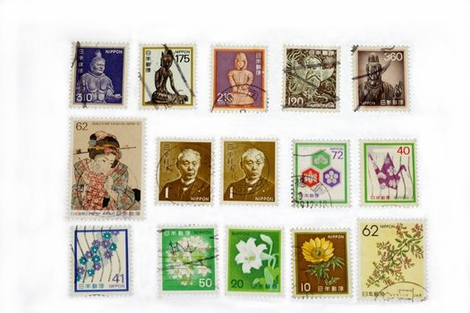  International Stamps Collectibles Japanese Series - Used Stamps