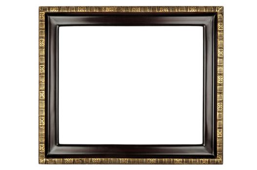 Square antique picture frame cutout art craft