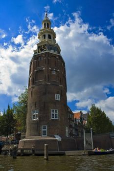 Montelbaanstoren (Oudeschans, 1606), Amsterdam.
