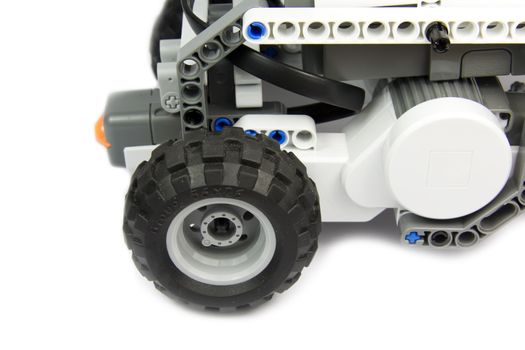 Robot in action - education with modern technology