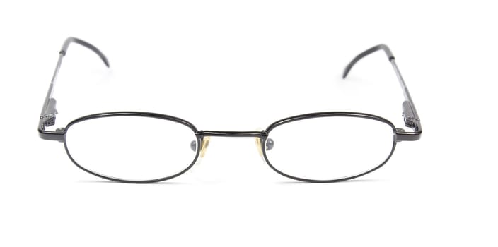 Man woman Spectacles isolated on white background