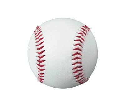 Baseball ball isolated