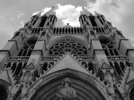 Church of Saint-Vincent-de-Paul in Marseille city