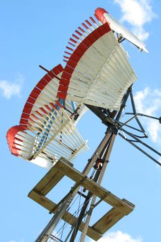 Old fashioned windmill style from late 1800s