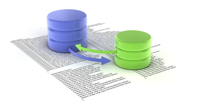 A set of databases as concept for redundancy and data distribution