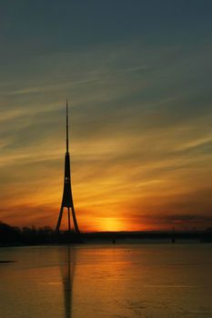 Riga Radio and TV Tower (Riga, Latvia) is the tallest (368.5 m or 209 ft) structure in the Baltic countries. It is the third highest tower in Europe and 15 in the world.