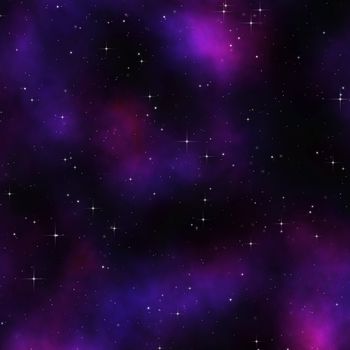 great artistic space background with flared stars