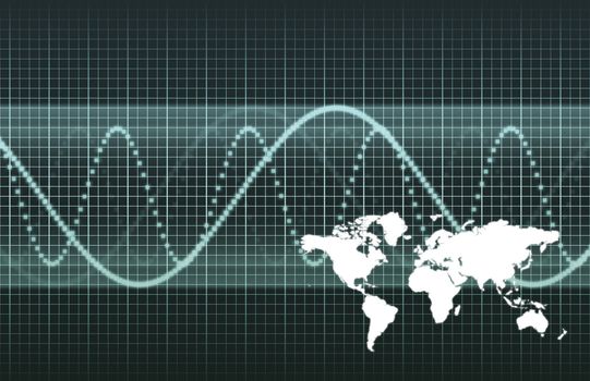 World Market Financial Research As Abstract Art