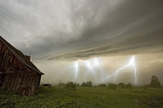 the storm landscape image