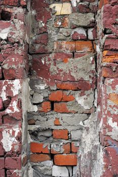 Full screen high resolution shot of old wall. Good for a texture or a background.