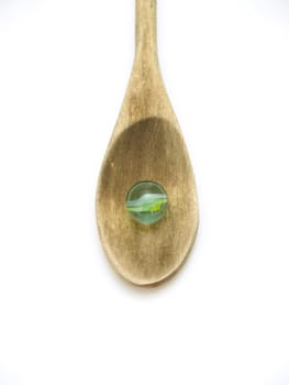 spoon with small ball