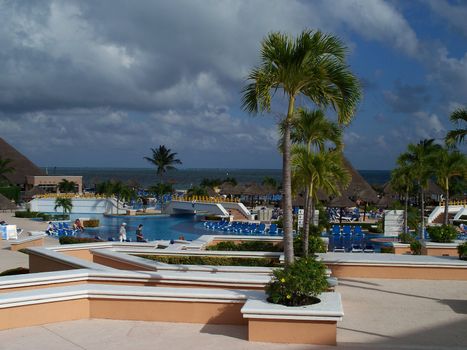 delightful pool at resort in Canun