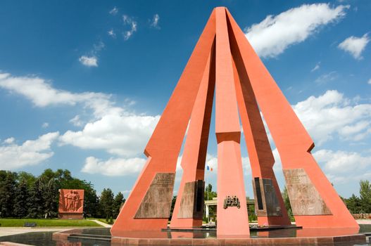 Memorial in honour of the Victory in Second World War. Chisinau, Moldova.