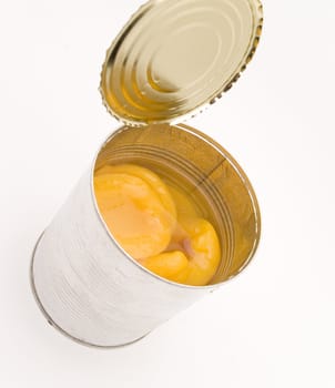 can of peaches in syrup