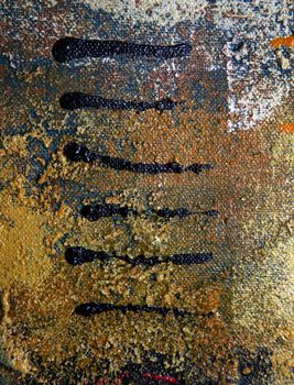 Abstract background drawn by oil paints