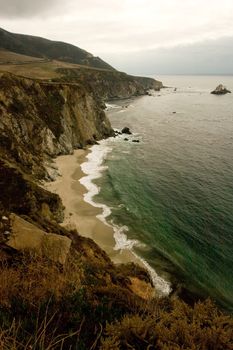 Pacific Coast in Big Sur, California