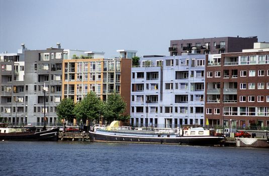 Java Island in Amsterdam is a great place to see some of the most interesting Dutch Modern Architecture as well as traditional Dutch houseboats.