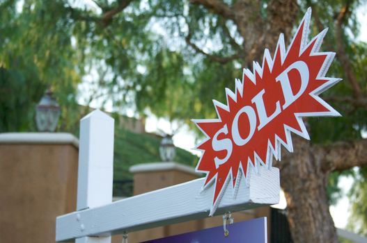 Sold Burst Real Estate Sign