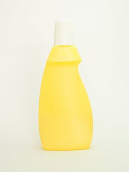 yellow plastic container