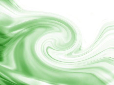 Wave in different shades of green