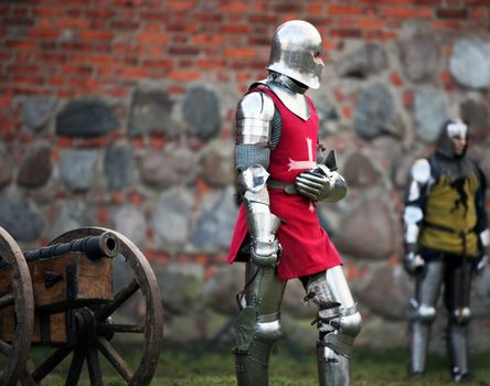 The medieval knight. Show in Kaunas