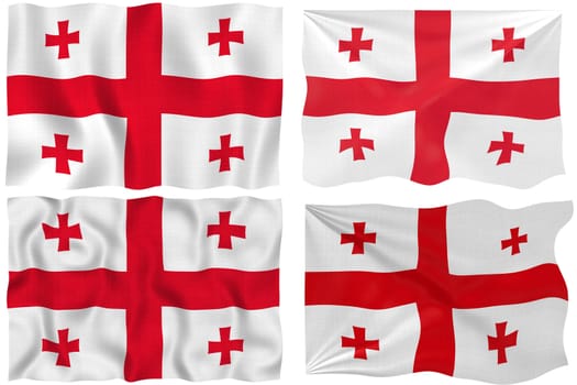 Great Image of the Flag of Georgia