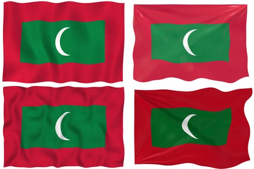 Great Image of the Flag of Maldives