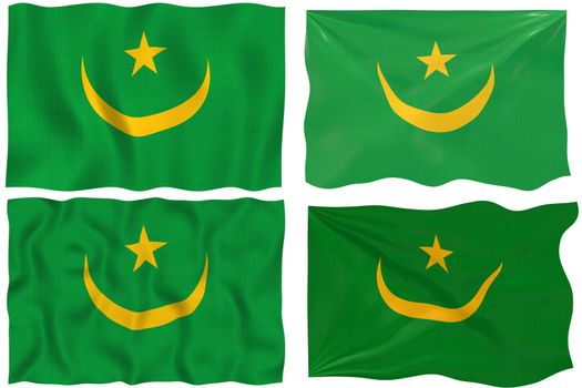 Great Image of the Flag of Mauritana