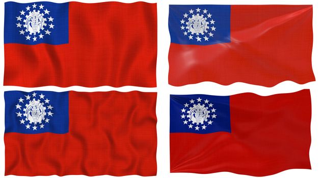 Great Image of the Flag of Myanmar