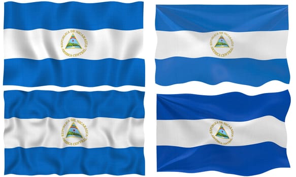 Great Image of the Flag of Nicaragua