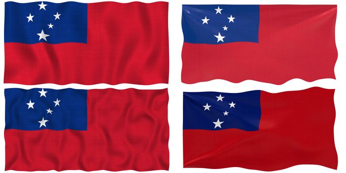 Great Image of the Flag of Samoa