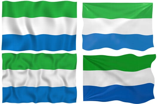 Great Image of the Flag of Sierra Leone
