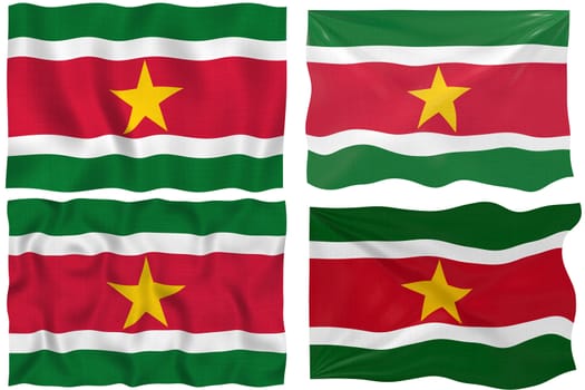 Great Image of the Flag of Suriname