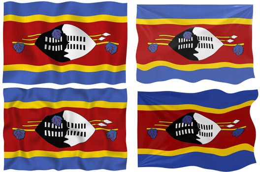 Great Image of the Flag of Swaziland
