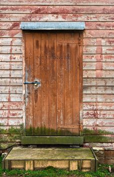 this old wooden door always remains locked 