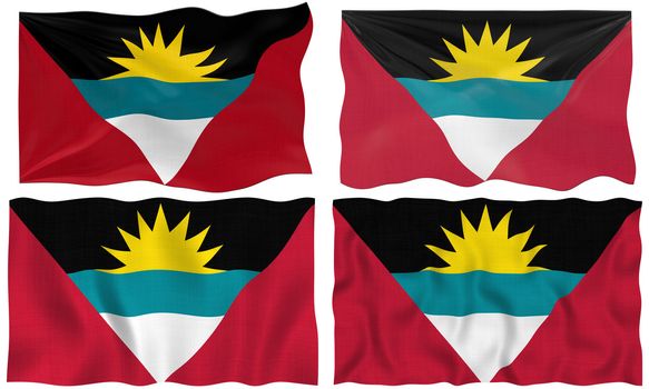 Great Image of the Flag of antigua barbuda