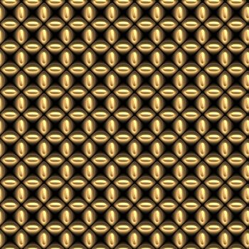 a large image of rendered chain link mesh 