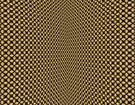 a large image of rendered chain link mesh 