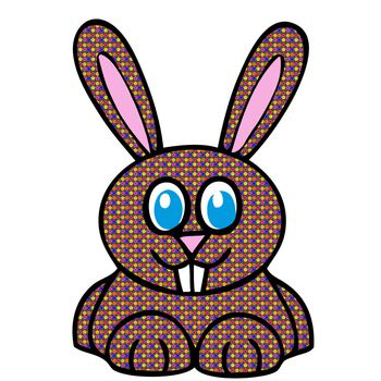 Happy Paisley Easter Bunny