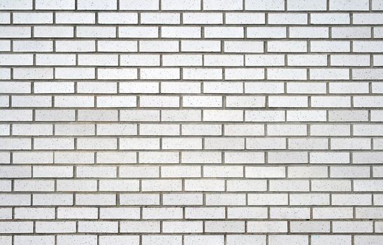 Brickwork. White brick wall.