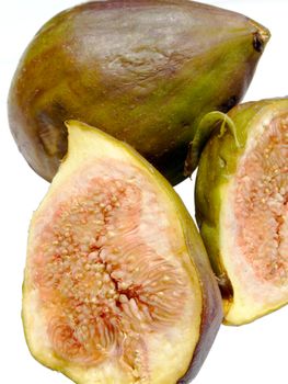 One fig and two halfs