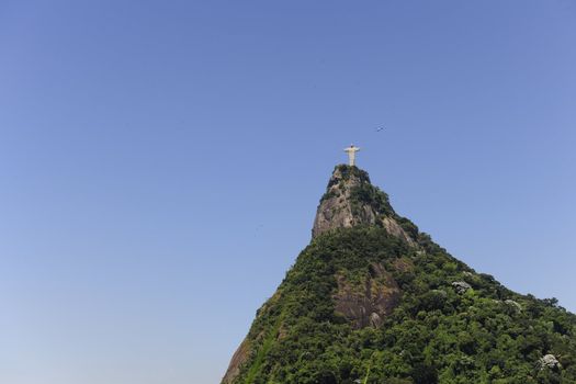 Corcovado Mountain with Christ Redeemer Statue, Rio de Janeiro, Brazil