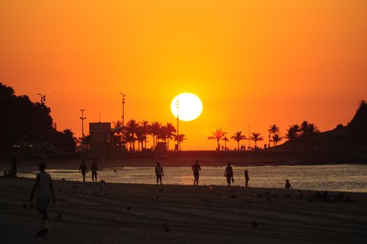 Sunrise in Rio de Janeiro, Ipanema, Arpoador 