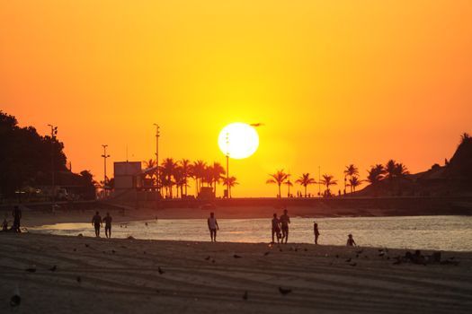 Sunrise in Rio de Janeiro, Ipanema, Arpoador 