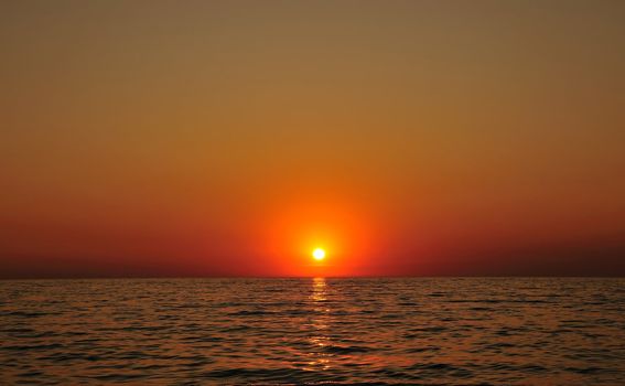 calm sunset