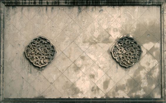 ornamental wall decoration, Shanghai, China