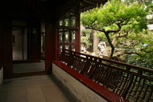 Yuyuan garden maze interior, Shanghai