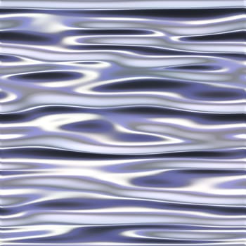 Bright blue wave pattern background.