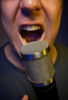 Passionate Vocalist & Microphone